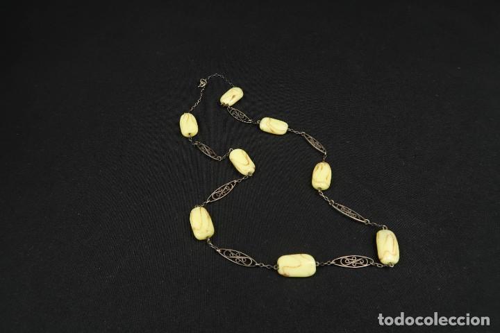 Joyeria: Antiguo Collar de Plata - Foto 8