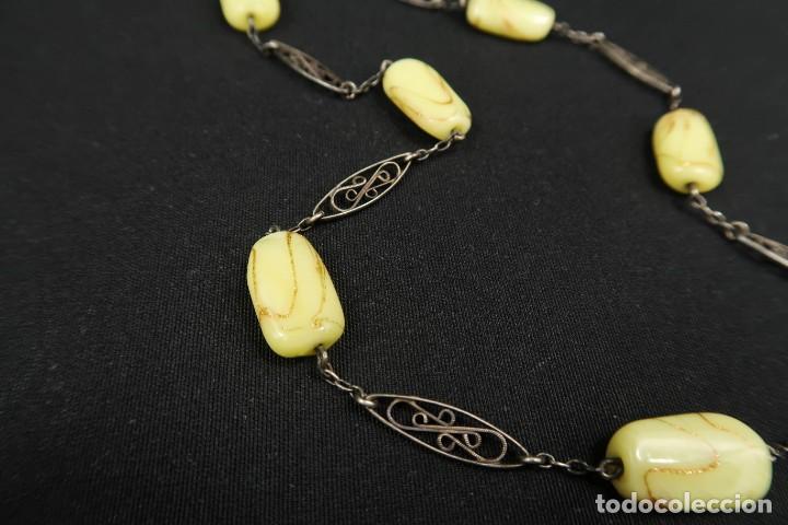 Joyeria: Antiguo Collar de Plata - Foto 10