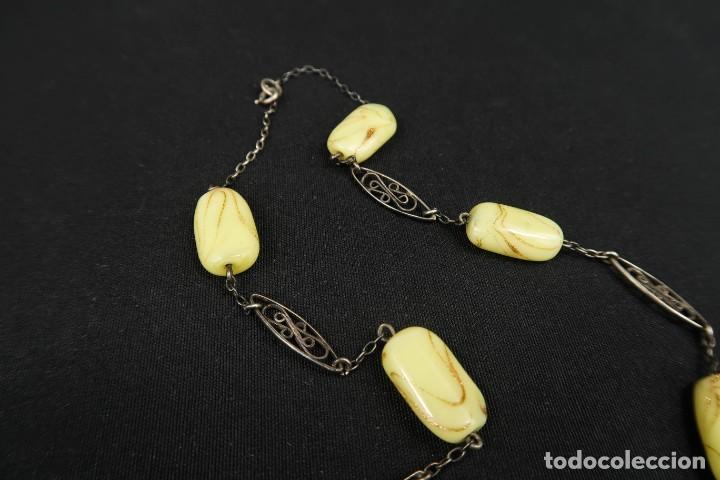 Joyeria: Antiguo Collar de Plata - Foto 11