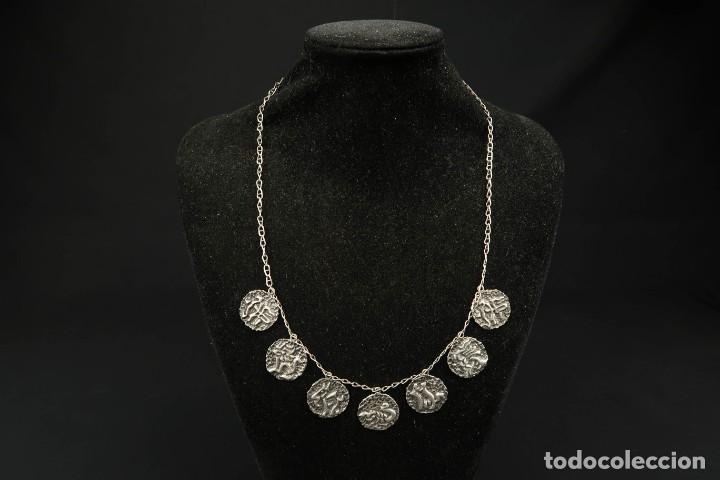Joyeria: Antigua Gargantilla de Plata - Foto 2