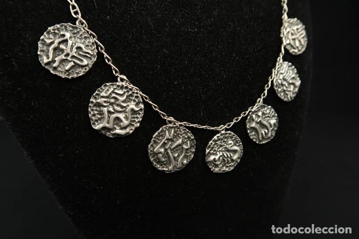 Joyeria: Antigua Gargantilla de Plata - Foto 3