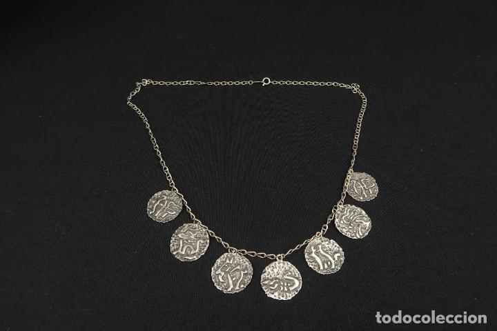 Joyeria: Antigua Gargantilla de Plata - Foto 6