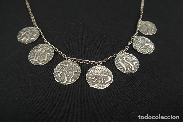 Joyeria: Antigua Gargantilla de Plata - Foto 7