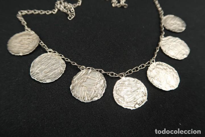 Joyeria: Antigua Gargantilla de Plata - Foto 9