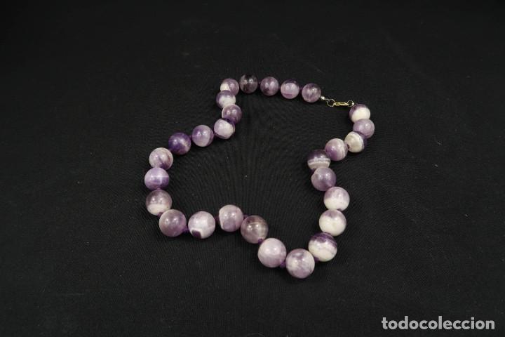 Joyeria: Antigua Gargantilla de Amatista - Foto 8