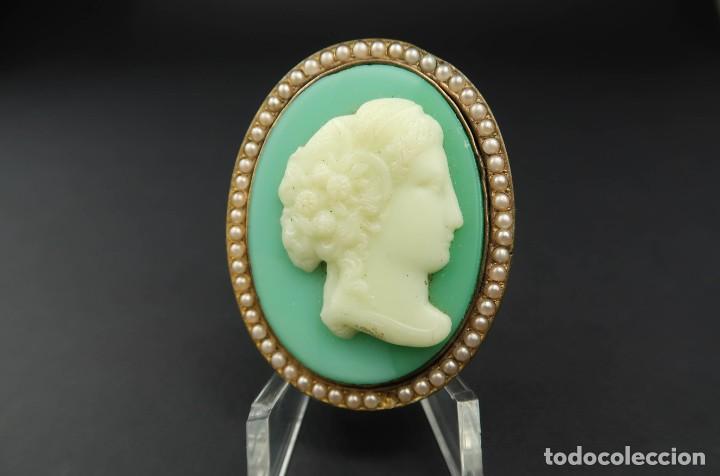 Joyeria: Antiguo Broche Camafeo Frances - Foto 1