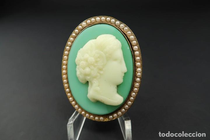 Joyeria: Antiguo Broche Camafeo Frances - Foto 2