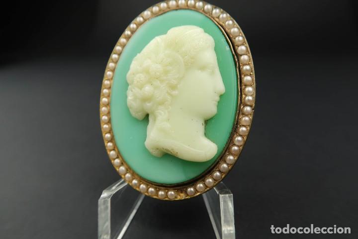 Joyeria: Antiguo Broche Camafeo Frances - Foto 3