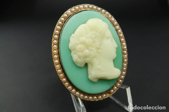 Joyeria: Antiguo Broche Camafeo Frances - Foto 5