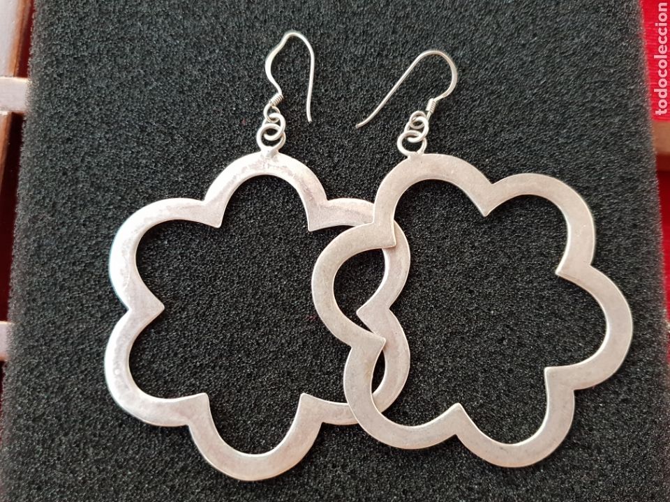 Joyeria: PENDIENTES PLATA DE LEY. GRAN TAMA&Ntilde;O - Foto 1