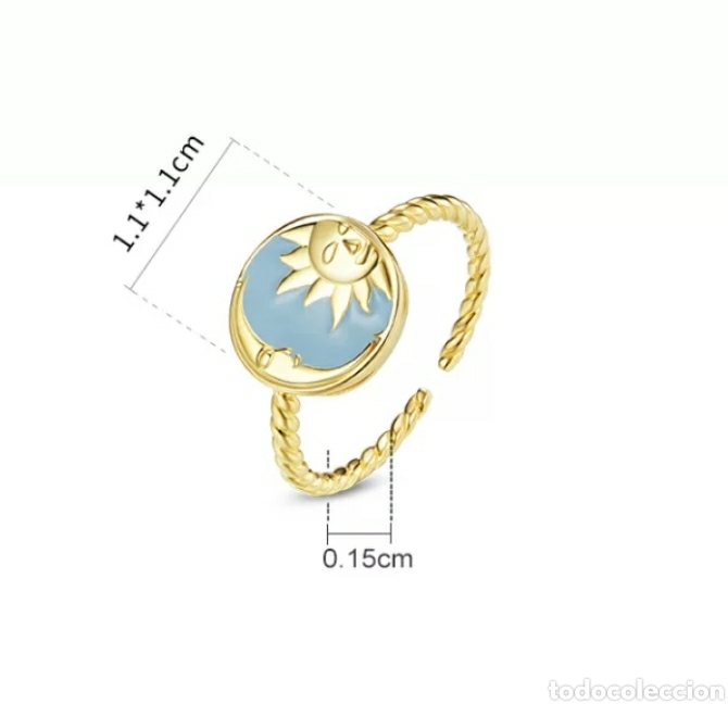 Joyeria: Anillo de Plata Luna/Sol ENV&Iacute;O GRATIS!! - Foto 5