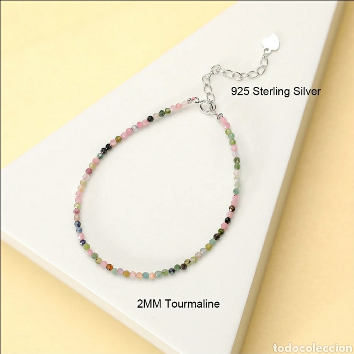 Joyeria: Pulsera de Plata y Turmalina ENV&Iacute;O GRATIS!! - Foto 1
