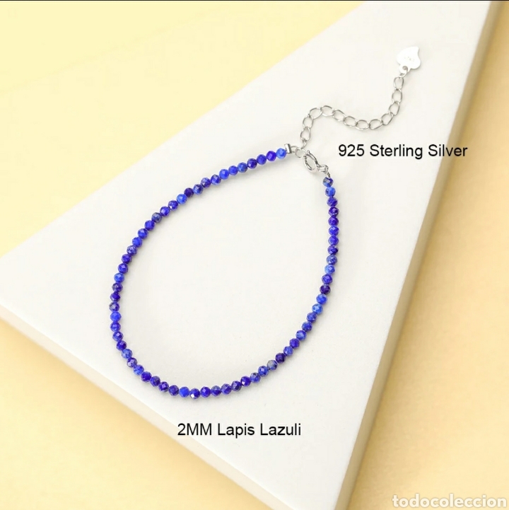 Joyeria: Pulsera de Plata y Lapis Lazuli ENV&Iacute;O GRATIS!! - Foto 1