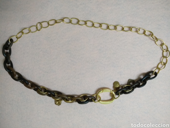 Joyeria: Collar madera y oro con detalles - Foto 1