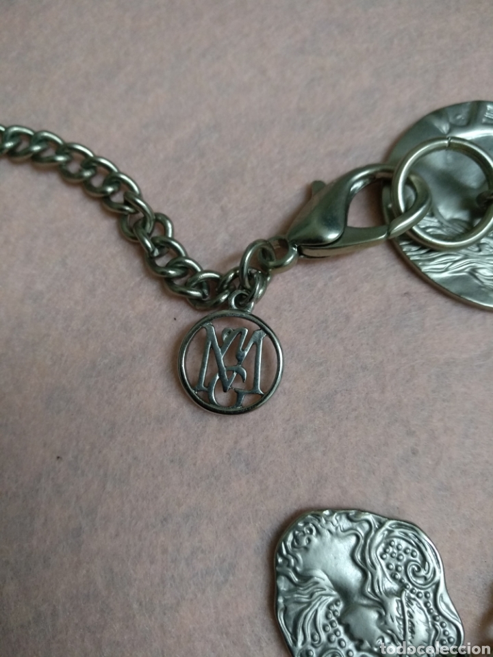 Joyeria: Collar plateado de medallas MANGO - Foto 3
