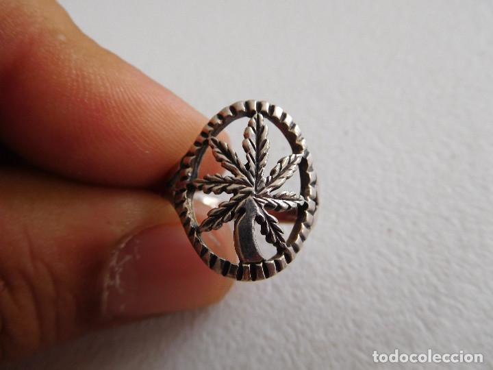 Joyeria: Anillo de plata hoja de marihuana? - Foto 1
