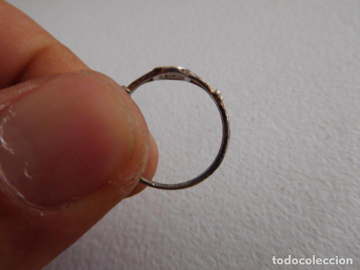 Joyeria: Anillo antiguo de plata N.S. de Montserrat - Foto 2