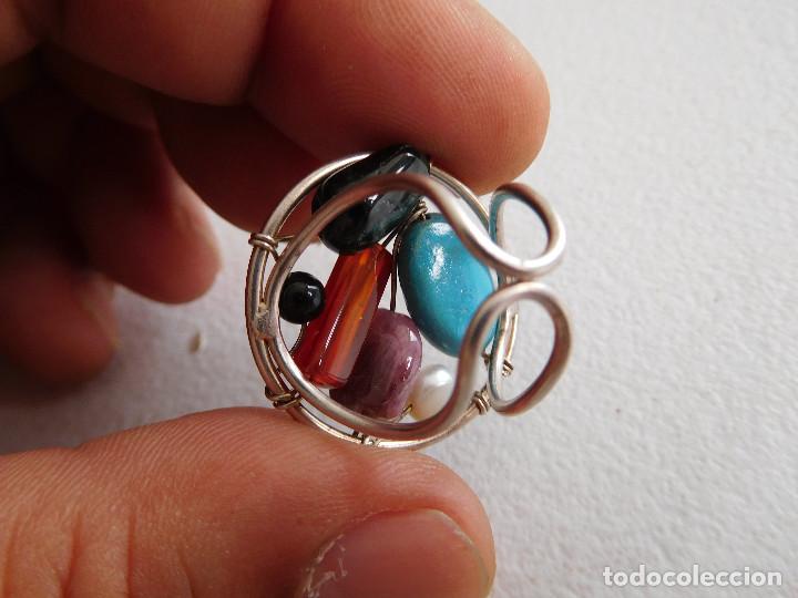 Joyeria: Anillo de plata con minerales - Foto 4