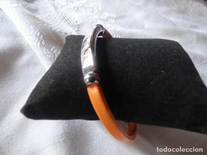 Joyeria: Pulsera ,simil piel y acero - Foto 1