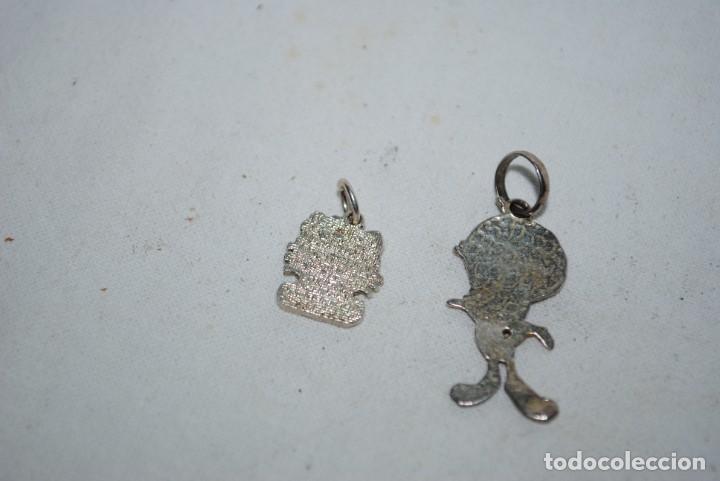 Joyeria: LOTE DE DOS COLGANTE DE PLATA . - Foto 2