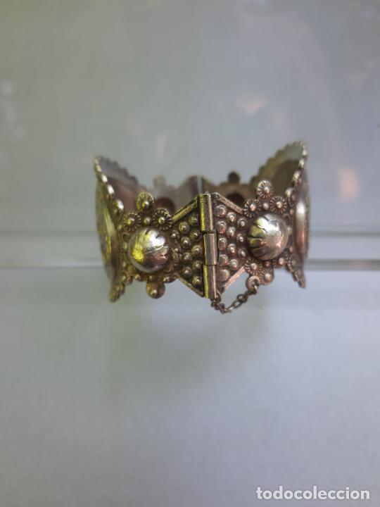 Joyeria: PULSERA DE PLATA REPUJADA - Foto 3