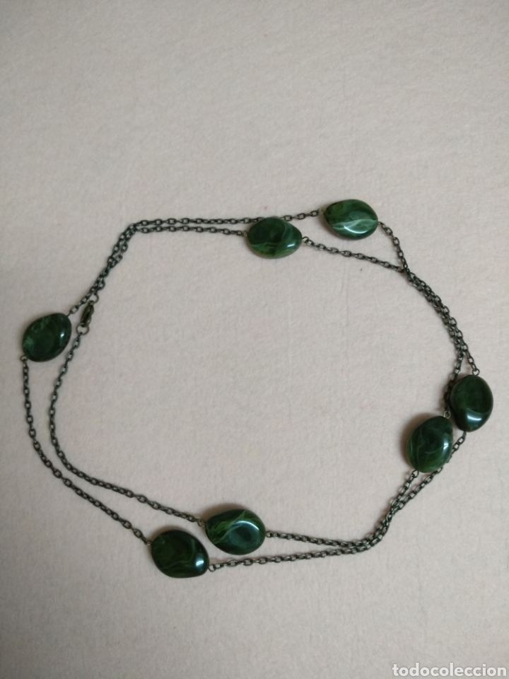 Joyeria: Colgante piedras sinteticas verdes - Foto 1