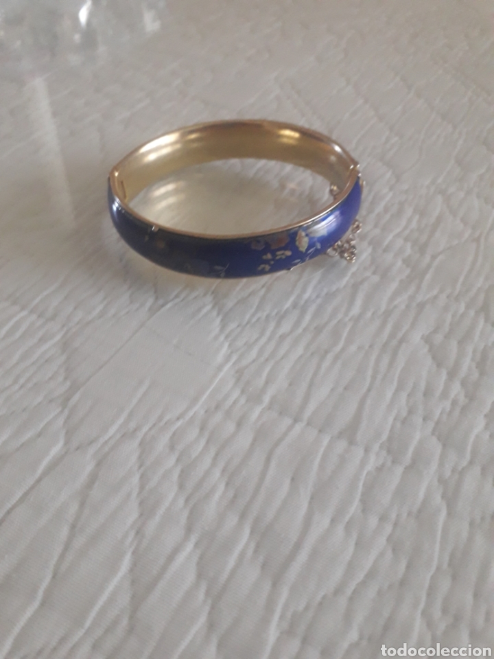 Joyeria: Pulsera esmaltada y chapada en oro - Foto 1