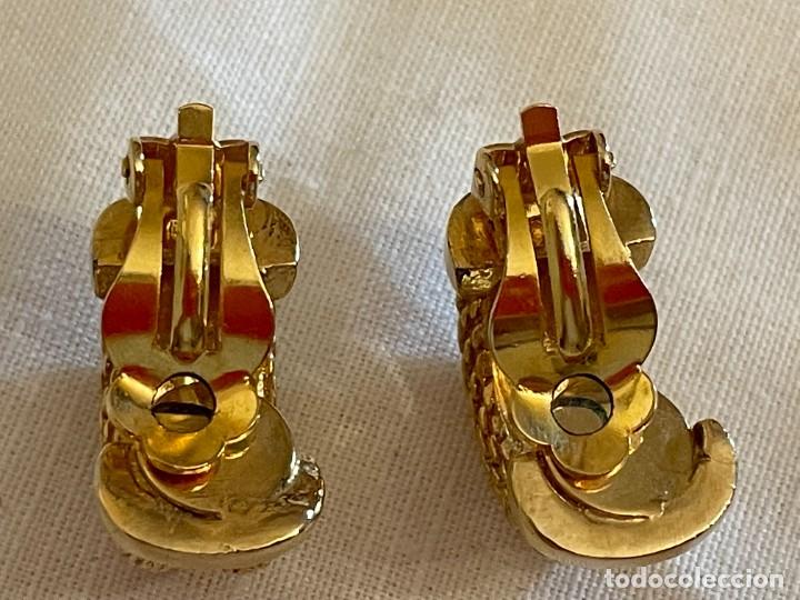 Joyeria: Elegantes pendientes dorados. - Foto 3