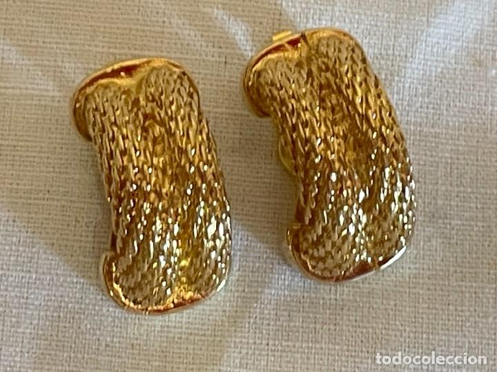 Joyeria: Elegantes pendientes dorados. - Foto 6