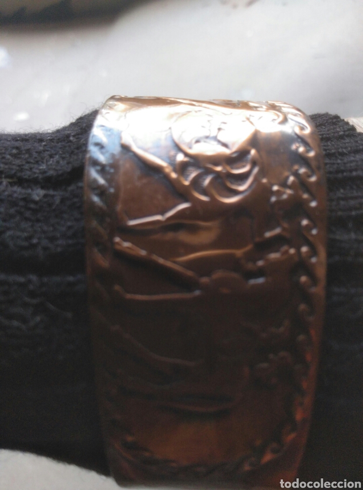 Joyeria: Brazalete con rieleve de cobre - Foto 4