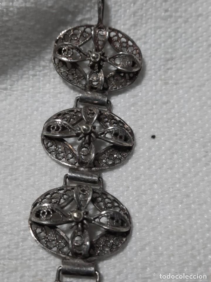 Joyeria: Antigua pulsera en plata - Foto 3