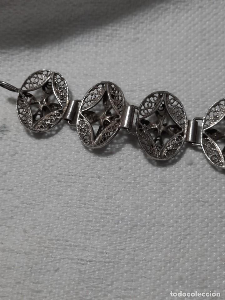 Joyeria: Antigua pulsera en plata - Foto 4