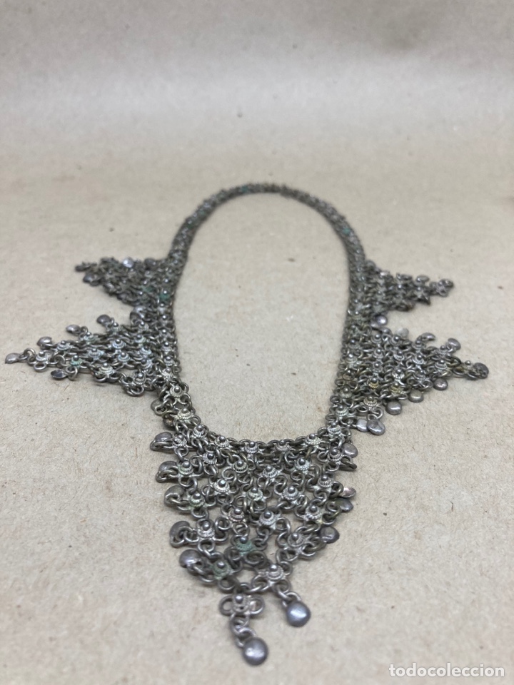 Joyeria: Collar de plata antiguo - Foto 1