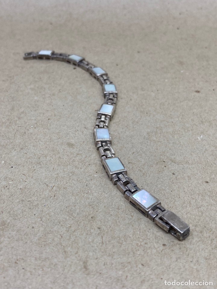 Joyeria: Pulsera de plata y n&aacute;car - Foto 1
