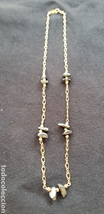 Joyeria: Gargantilla eslabon Figaro,oro 14 K 14/20 - Foto 2