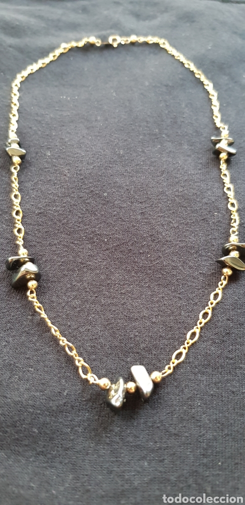 Joyeria: Gargantilla eslabon Figaro,oro 14 K 14/20 - Foto 4