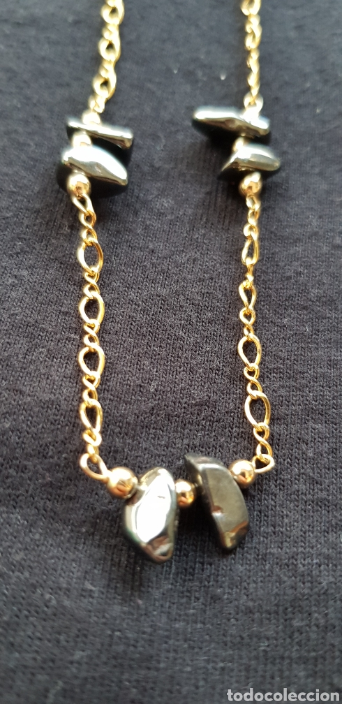 Joyeria: Gargantilla eslabon Figaro,oro 14 K 14/20 - Foto 3