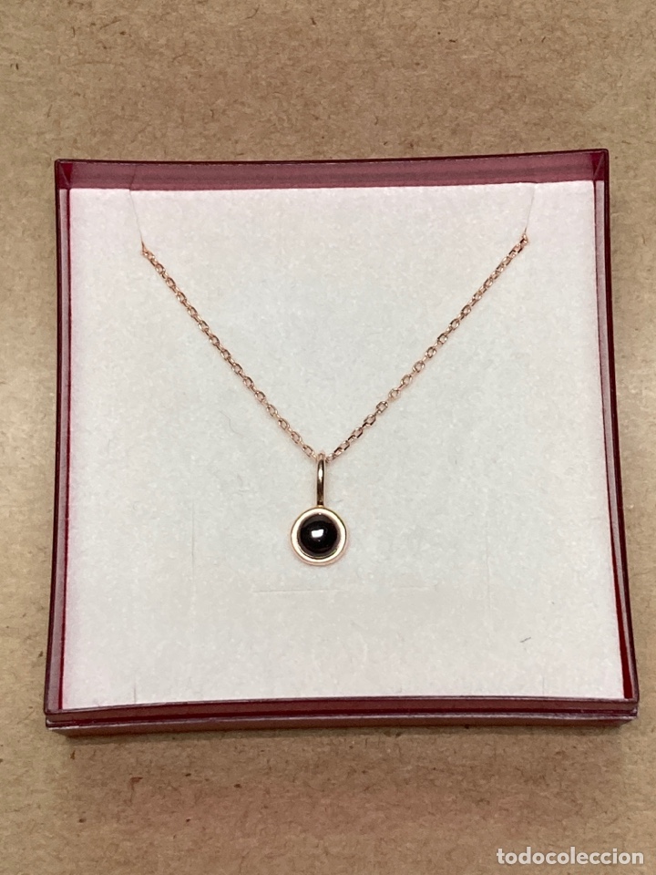 Joyeria: Gargantilla de plata con ba&ntilde;o oro rosa - Foto 1