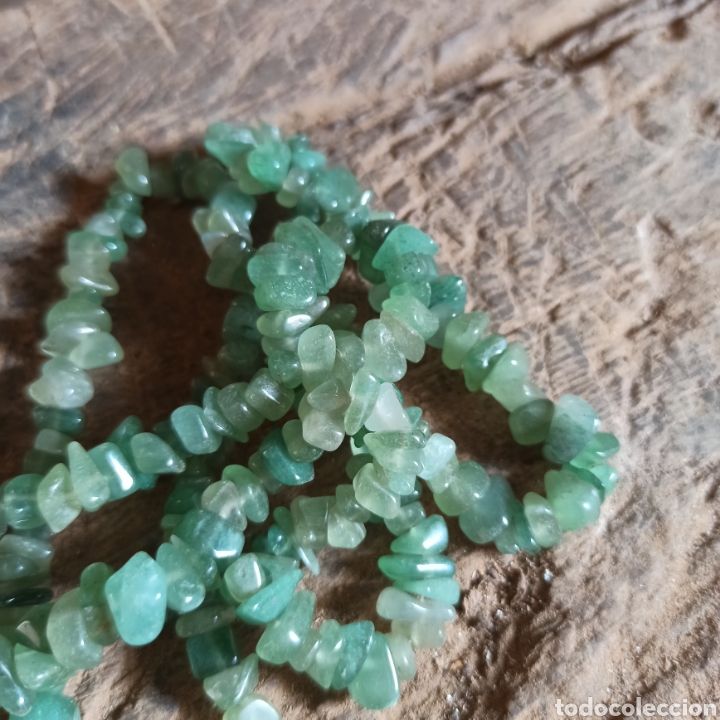 Joyeria: Collar de cuarzo verde * 45cm - Foto 2