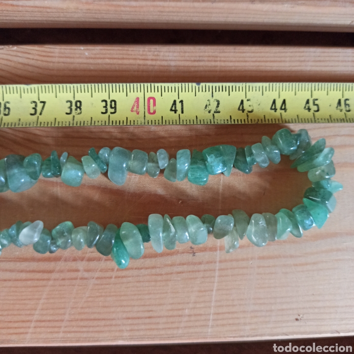 Joyeria: Collar de cuarzo verde * 45cm - Foto 4