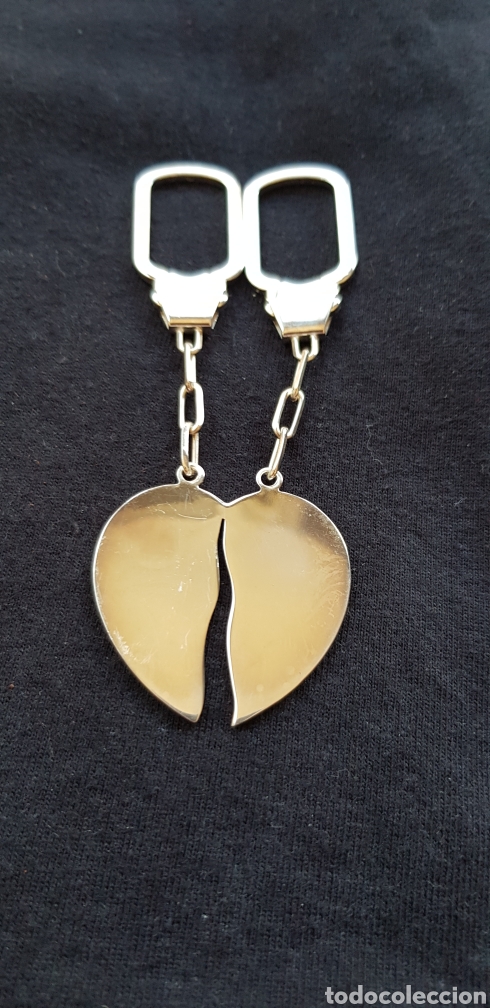 Joyeria: Llavero doble en plata de ley contrastado con coraz&oacute;n separable - Foto 4