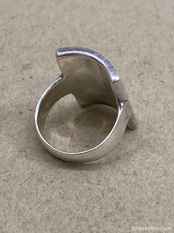 Joyeria: Anillo de plata n&aacute;car y onix Ref: S17 - Foto 2