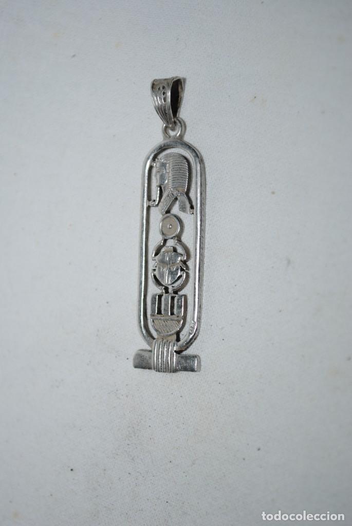 Joyeria: COLGANTE EGIPCIO DE PLATA - Foto 2