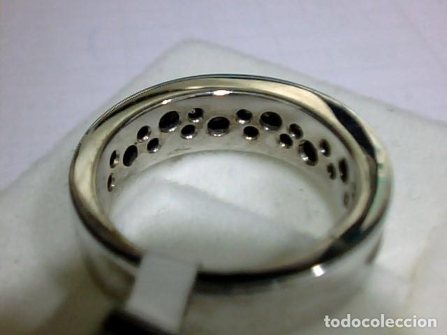 Joyeria: anillo oro blanco 18 kts con diamantes - Foto 6