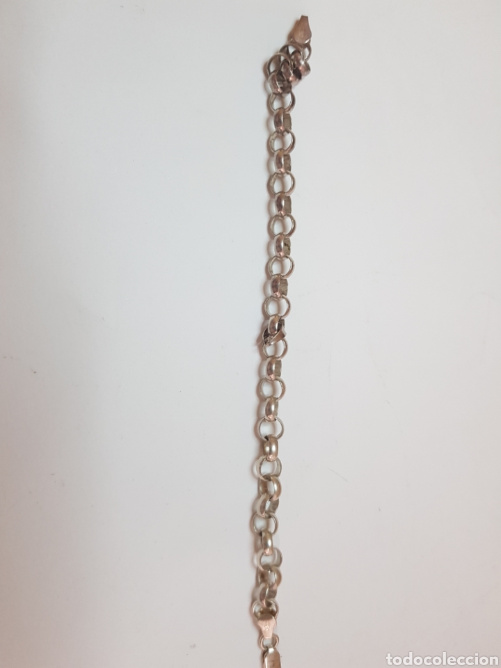 Joyeria: #525 PULSERA EN PLATA DE LEY ESLABONES CIRCULO 925 - Foto 2
