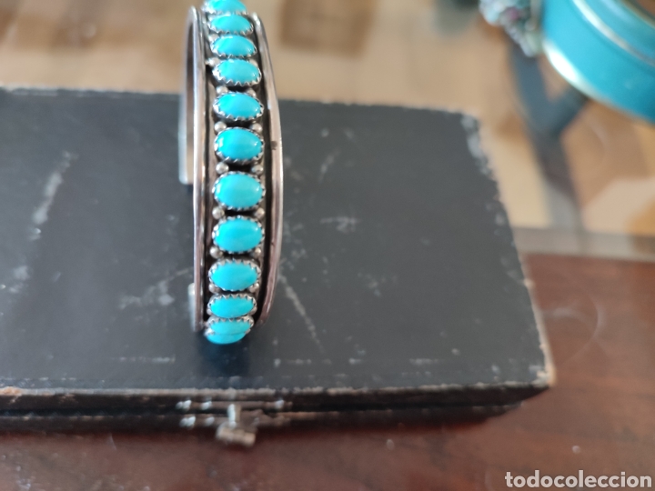Joyeria: Brazalete turquesas y plata - Foto 9