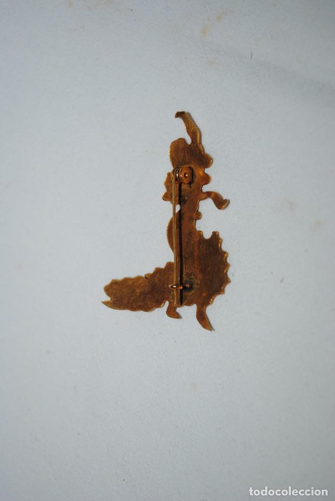 Joyeria: ANTIGUO BROCHE EN FORMA DE BAILAORA FLAMENCA . - Foto 2