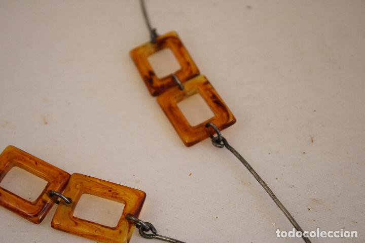 Joyeria: collar plata de ley con ambar - Foto 4