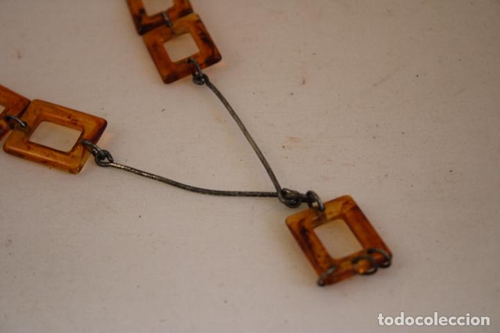 Joyeria: collar plata de ley con ambar - Foto 5