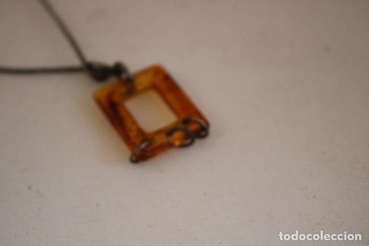 Joyeria: collar plata de ley con ambar - Foto 6